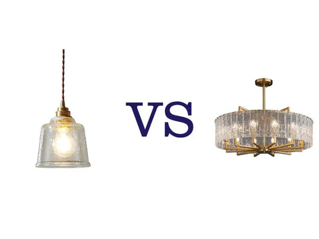 Pendant Lights VS Chandeliers: Which Are Better for Home Lighting?