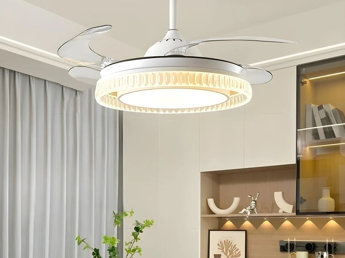 Ceiling Fans with Retractable Blades