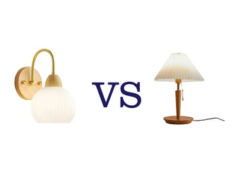 Wall Sconces Vs Table Lamps