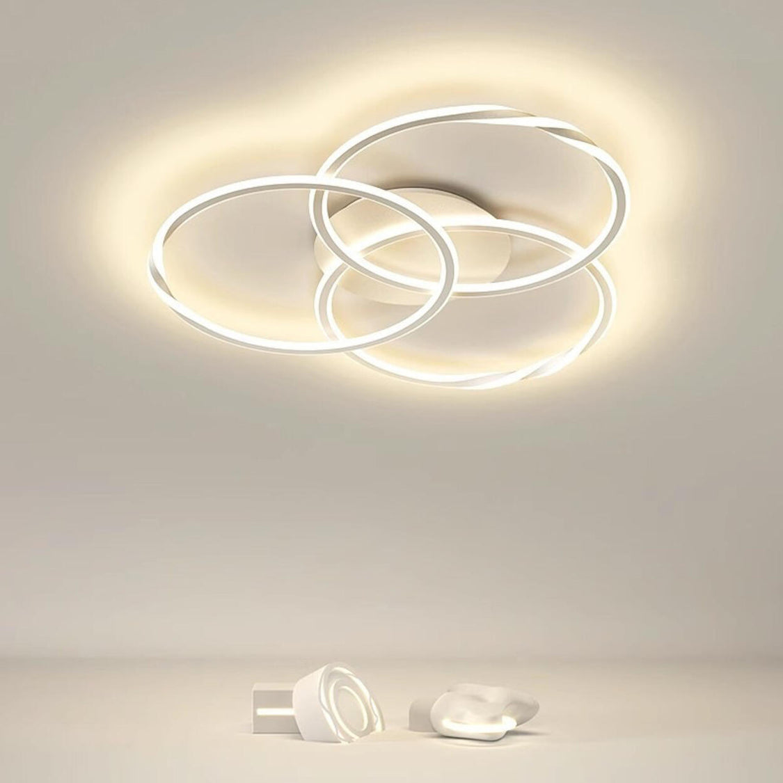 Minimalist Semi-Flush Mount Lights