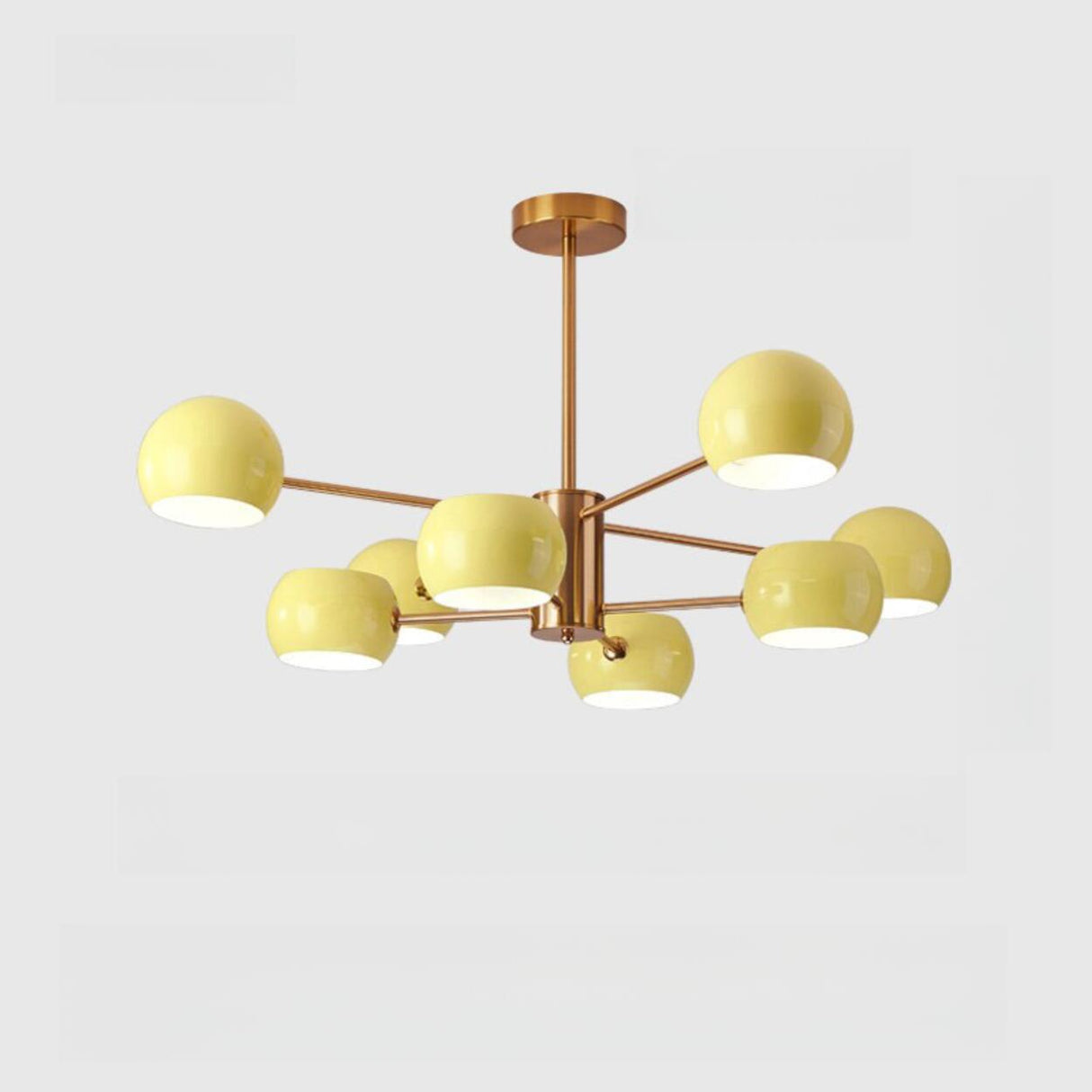 10-Light Modern 2 Tiers Hanging Globe Chandelier  Image - 19