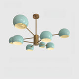 10-Light Modern 2 Tiers Hanging Globe Chandelier  Image - 20