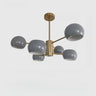 10-Light Modern 2 Tiers Hanging Globe Chandelier  Image - 9