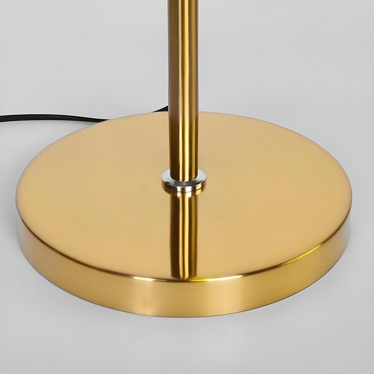 2-Light Adjustable Cone Gold Modern Metal Floor Lamp Image - 9