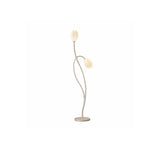 2-Light Bedroom Elegant Tulip Metal Floor Lamp Image - 5