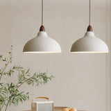 2-Light Simple Adjustable Dome Island Pendant Light Image - 2