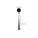 2-Lights Minimalist Black Adjustable Wall Sconce Image - 20