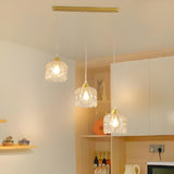 3-Light Elegant Geometric Crystal Island Pendant Light Image - 3