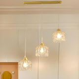 3-Light Elegant Geometric Crystal Island Pendant Light Image - 4