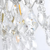 3-Light Elegant Geometric Crystal Island Pendant Light Image - 8