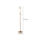 3-Light Globe Gold Contemporary Metal Floor Lamp Image - 16