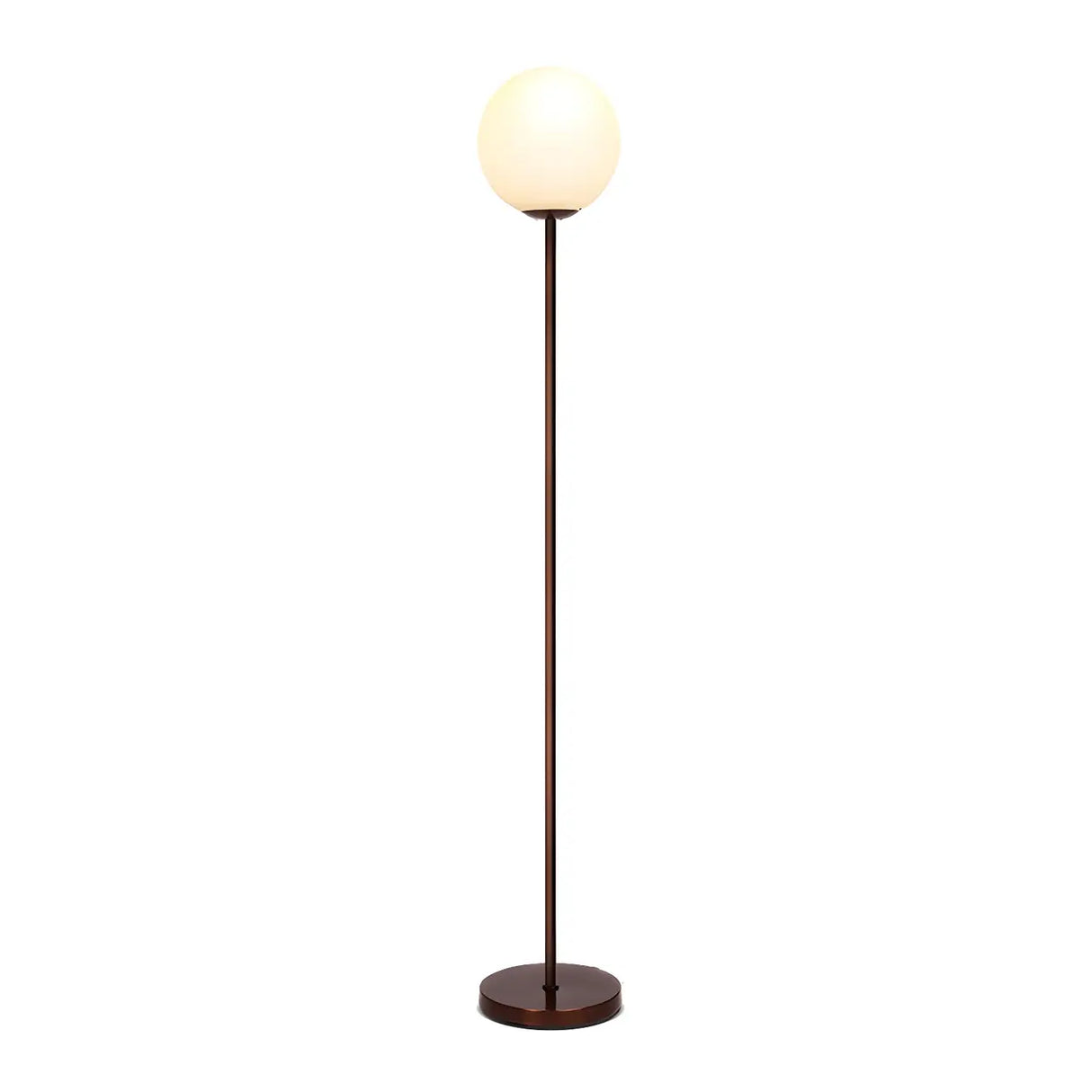 3-Light Globe Gold Contemporary Metal Floor Lamp Image - 2