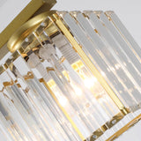 3-Light Gold Modern Square Island Pendant Light Image - 13