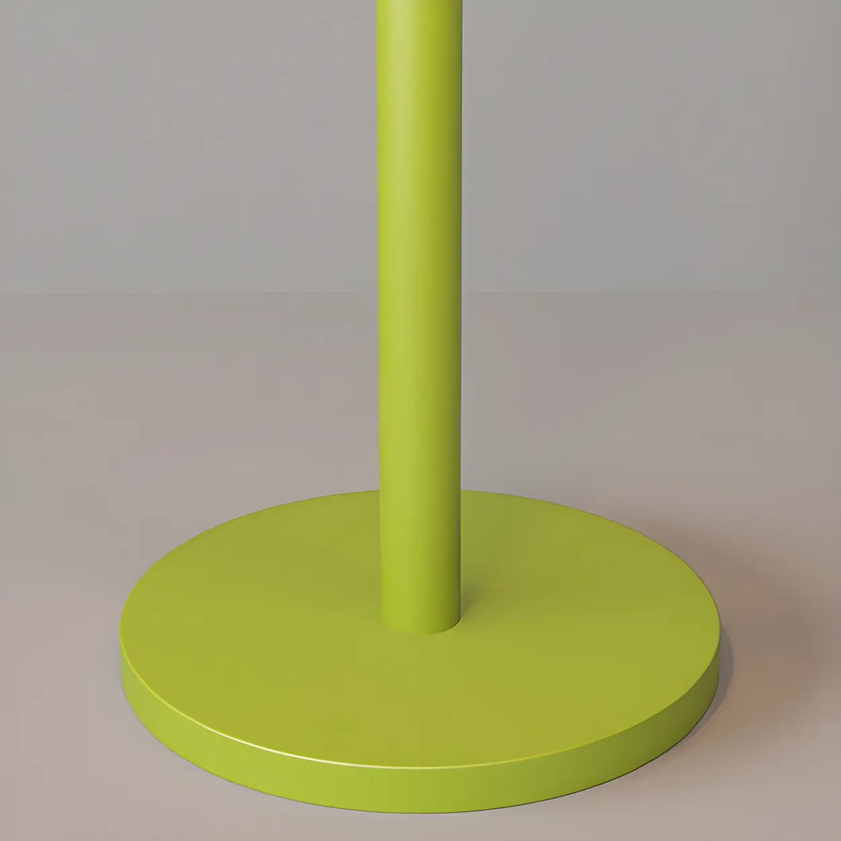 3-Light Green Floral Glass Contemporary Floor Lamp Image - 8