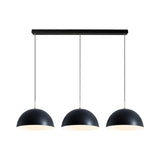 3-Light Modern Adjustable Dome Island Pendant Light Image - 10