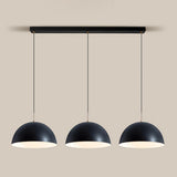 3-Light Modern Adjustable Dome Island Pendant Light Image - 7