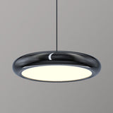 3-Light Modern Black Circular Island Pendant Light Image - 8