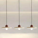 3-Light Modern Chrome Disc Metal Island Pendant Light Image - 3