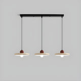 3-Light Modern Chrome Disc Metal Island Pendant Light Image - 8