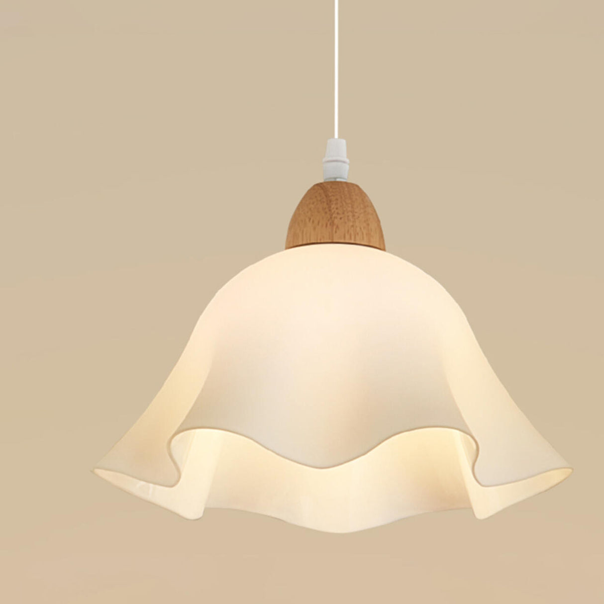 3-Light Modern Flower Wooden Island Pendant Light Image - 7