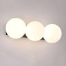 3-Light Modern Gold Globe Metal Wall Light Fixture Image - 6