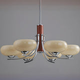 3-Light Modern Kitchen Wood  Pendant Chandelier Image - 14