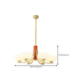 3-Light Modern Kitchen Wood  Pendant Chandelier Image - 26