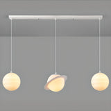 3-Light Modern Planetary Themed Island Pendant Light Image - 10