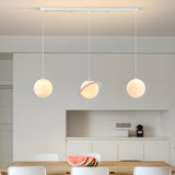 3-Light Modern Planetary Themed Island Pendant Light Image - 3