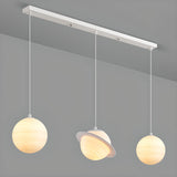 3-Light Modern Planetary Themed Island Pendant Light Image - 9