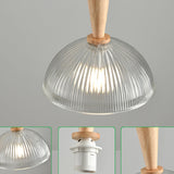 3-Light Modern Scalloped Dome Island Pendant Light Image - 9