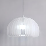 3-Light Modern White Pumpkin Island Pendant Light Image - 8