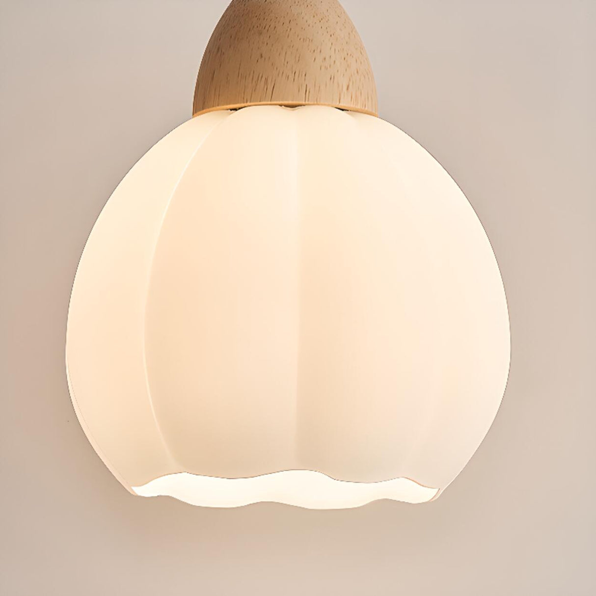 3-Light Modern Wooden Globe Island Pendant Light Image - 9