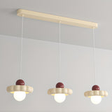 3-Light Playful Donut and Globe Island Pendant Light Image - 9