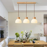 3-Light Trendy Adjustable Dome Island Pendant Light Image - 2