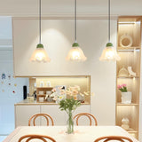 3-Light Trendy Adjustable Floral Island Pendant Light Image - 4