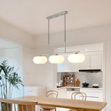 3-Light Trendy Adjustable Globe Island Pendant Light Image - 5