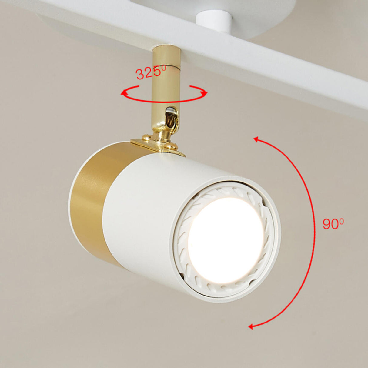 3-Lights Spotlight Cylinder Vanity Light Fixtures Image - 10