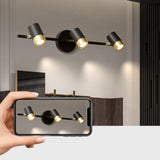 3-Lights Spotlight Cylinder Vanity Light Fixtures Image - 12