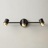 3-Lights Spotlight Cylinder Vanity Light Fixtures Image - 8