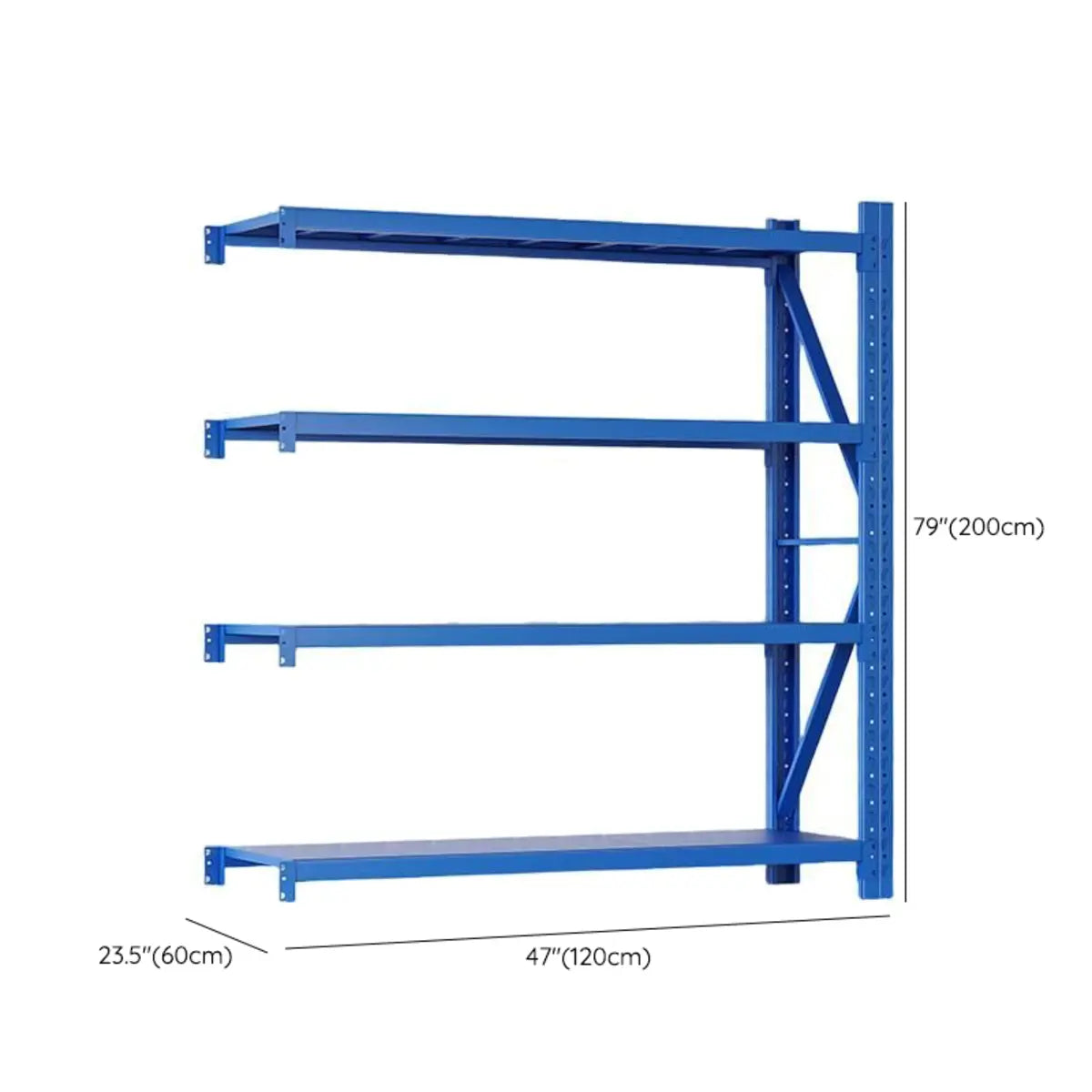 4-Tier Steel Heavy-duty Freestanding Garage Storage Racks Image - 23