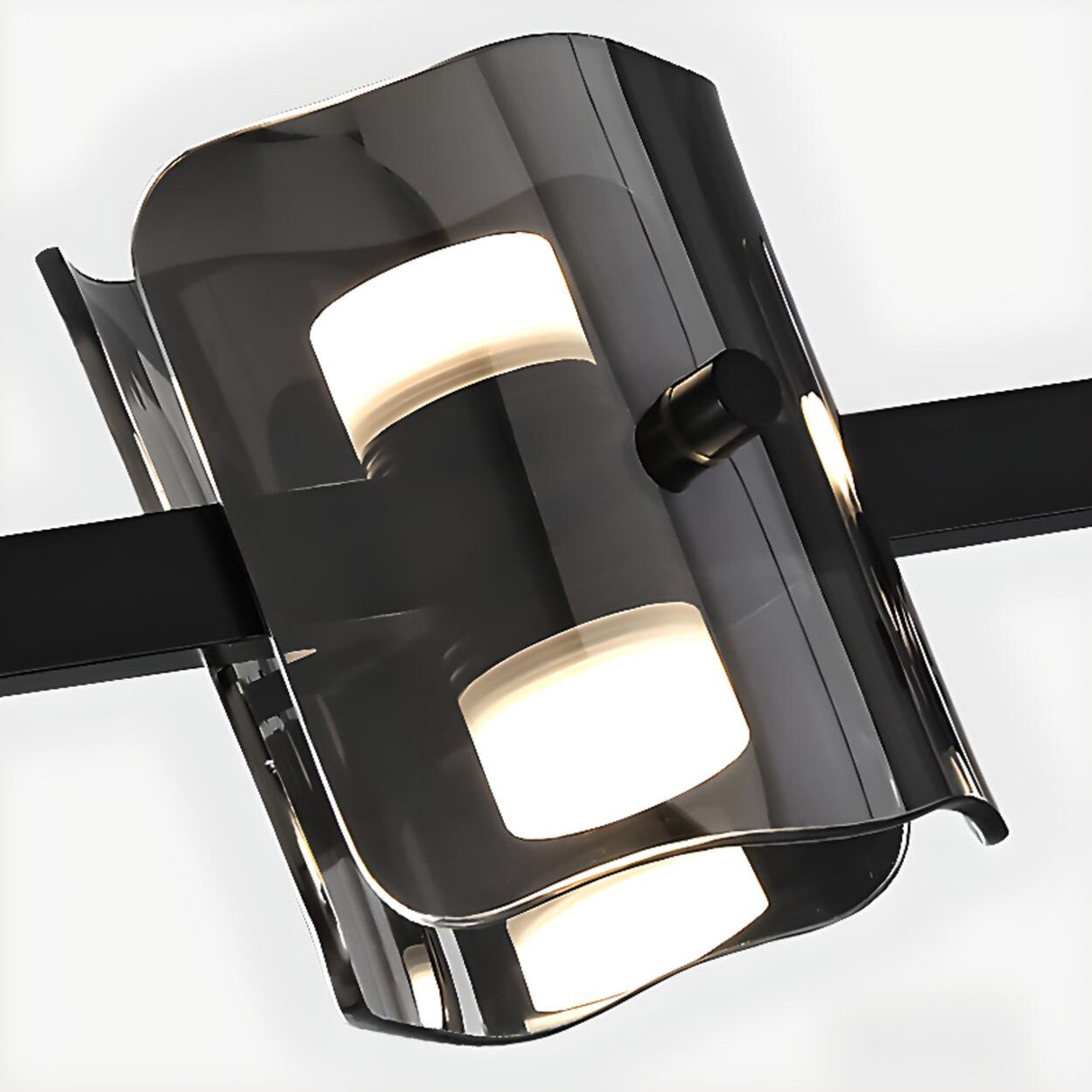 5-Light Modern Linear Glass Island Pendant Light Image - 9