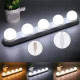 5-Light Modern Rectangular Metal Bathroom Vanity Light Image - 2