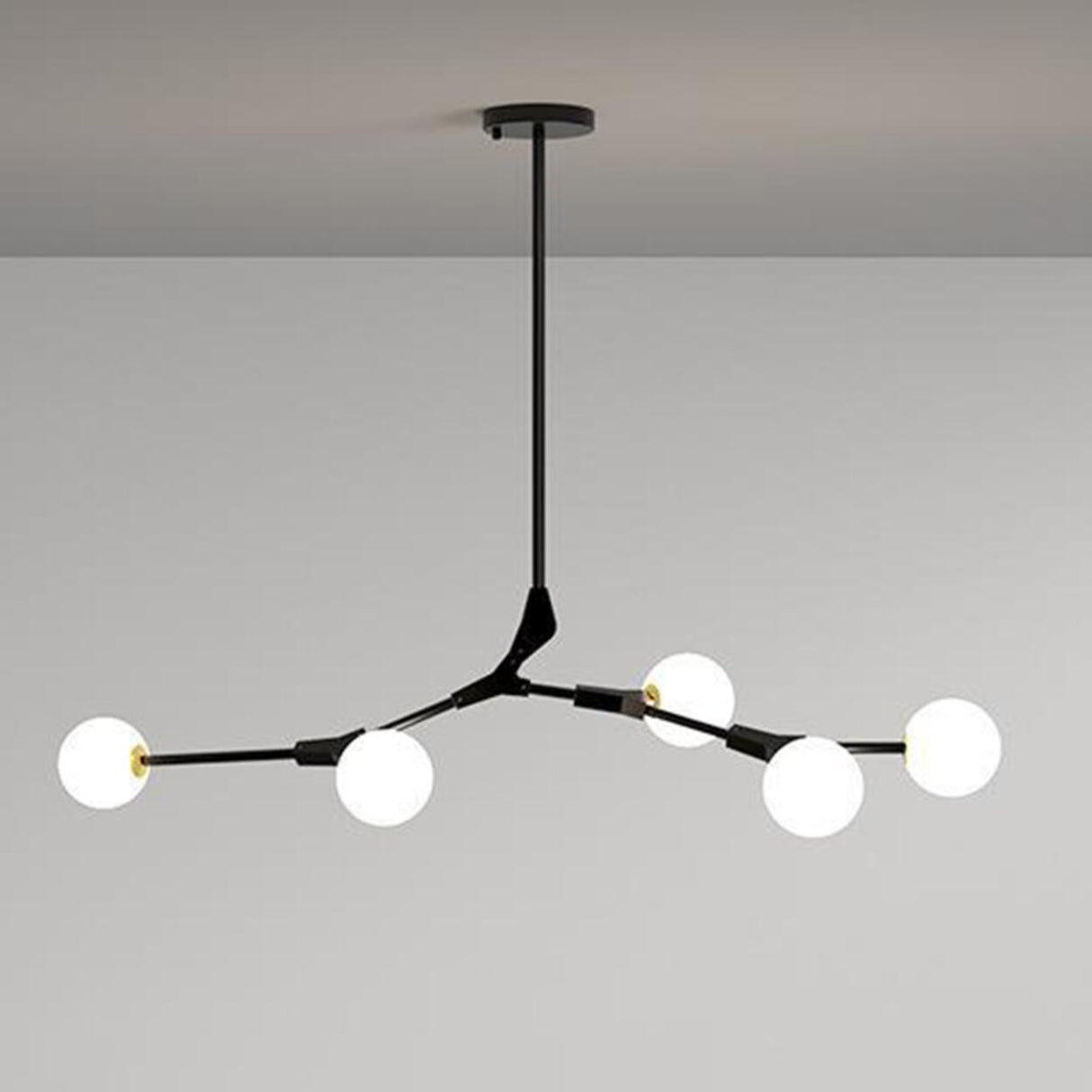 9-Light Modern Globe Branch Island Chandelier Light Image - 10