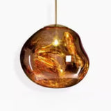 Abstract Art Deco Glass Ball Colorful Pendant Light Image - 10