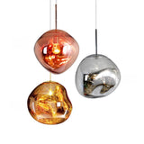 Abstract Art Deco Glass Ball Colorful Pendant Light Image - 18