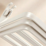 Adhesive Mount Bathroom Storage Rack Set with Hooks Image - 12