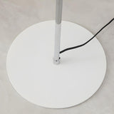 Adjustable 2-Light White Cone Modern Floor Lamp Image - 7