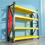 Adjustable 4-Tier Steel Heavy-Duty Garage Storage Racks Image - 7