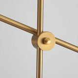 Adjustable Arm Modern Yellow Globe Metal Floor Lamp Image - 9